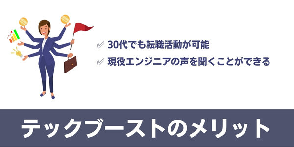 tech boost(テックブースト)のメリット